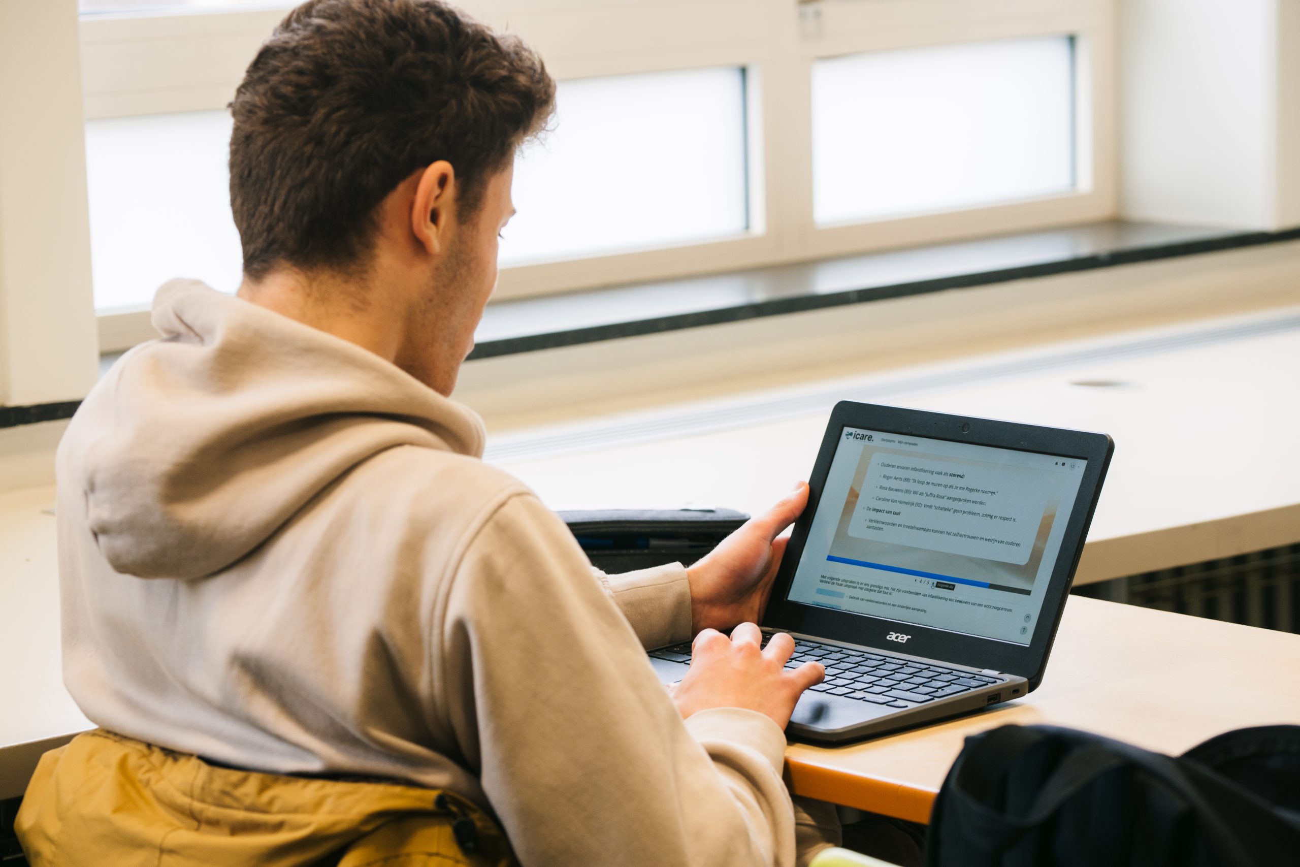 Screenshot van iCare